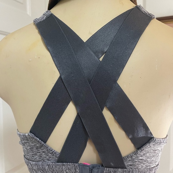 Gray Women's Sports Bra - Picture 5 of 10
